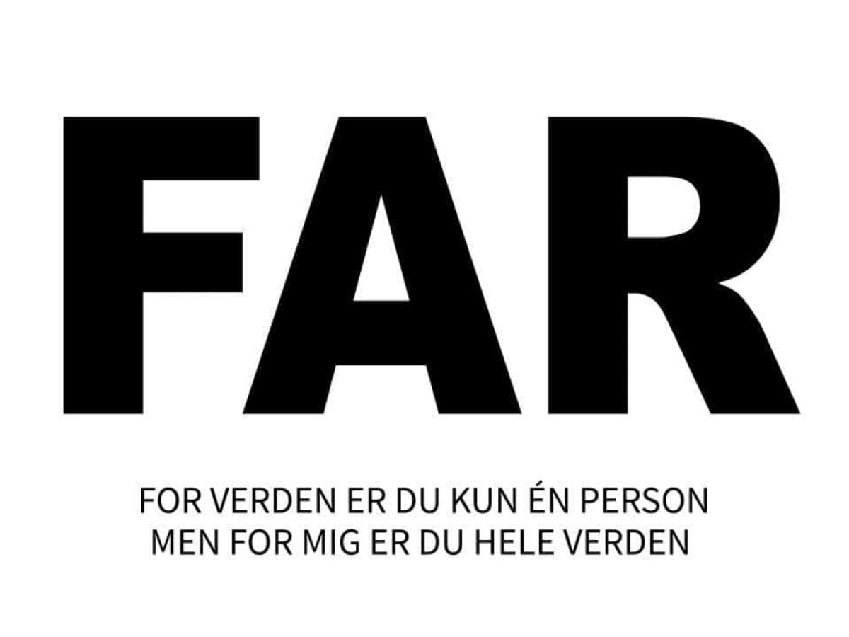 Far plakat fotoplakat