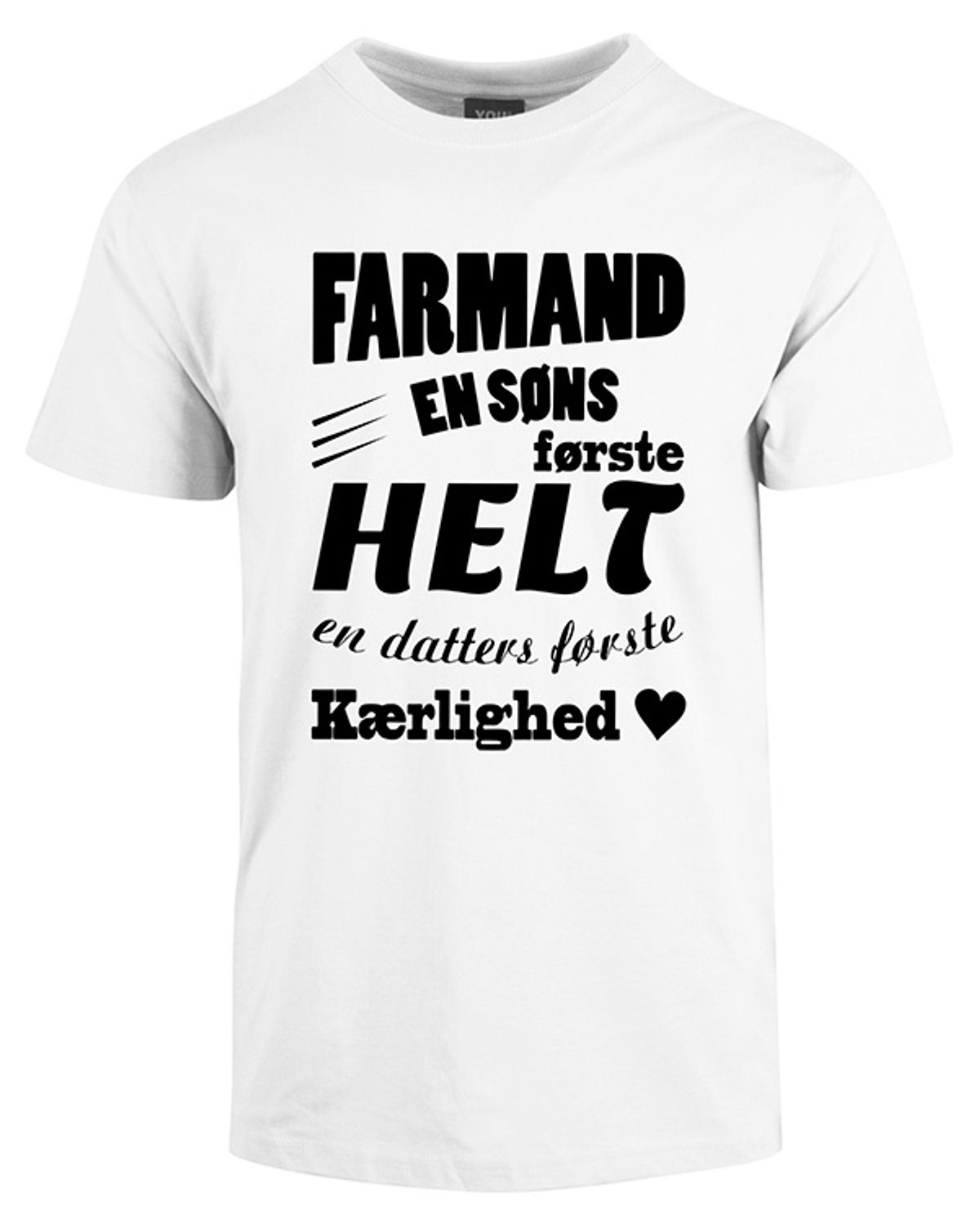 Farmand t-shirt - Hvid