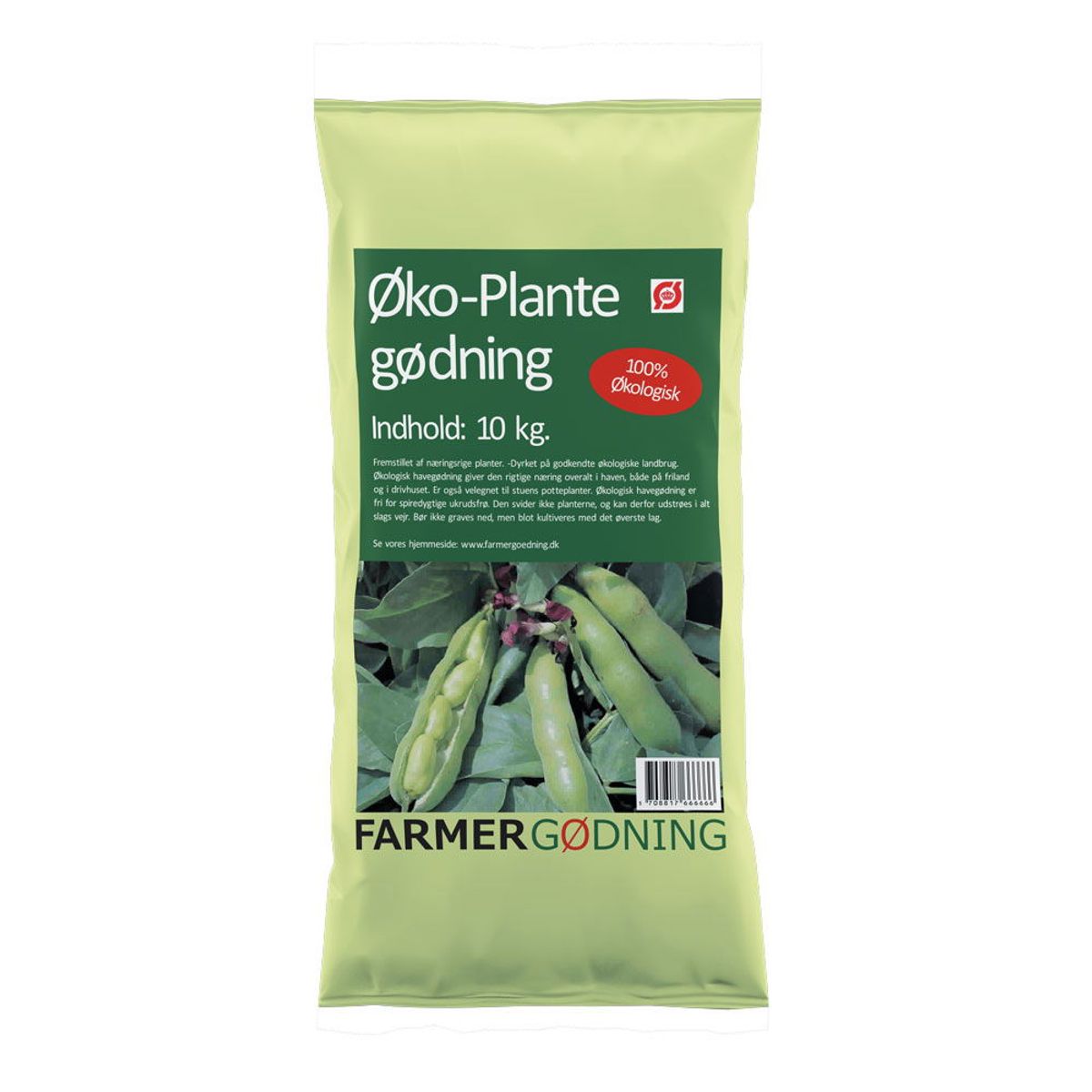 Farmergødning Økologisk Plantegødning - 10 kilo