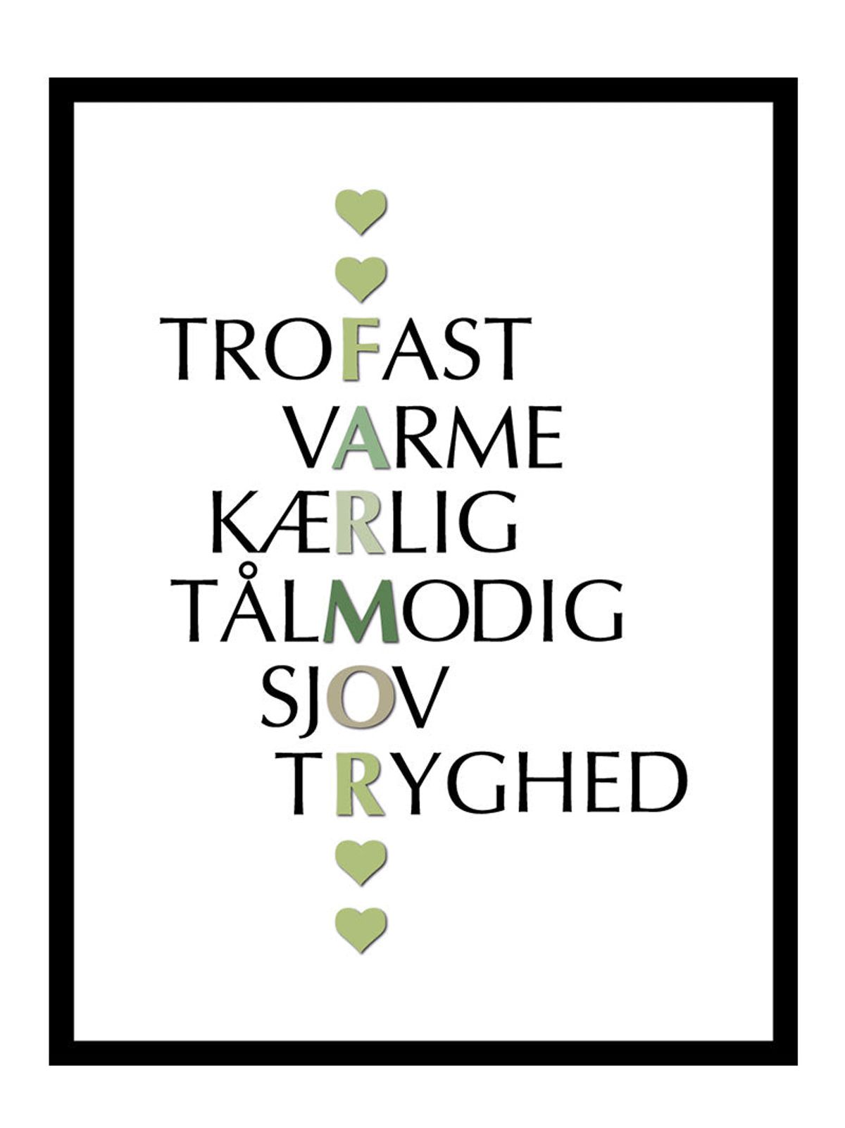 Farmor citater plakat