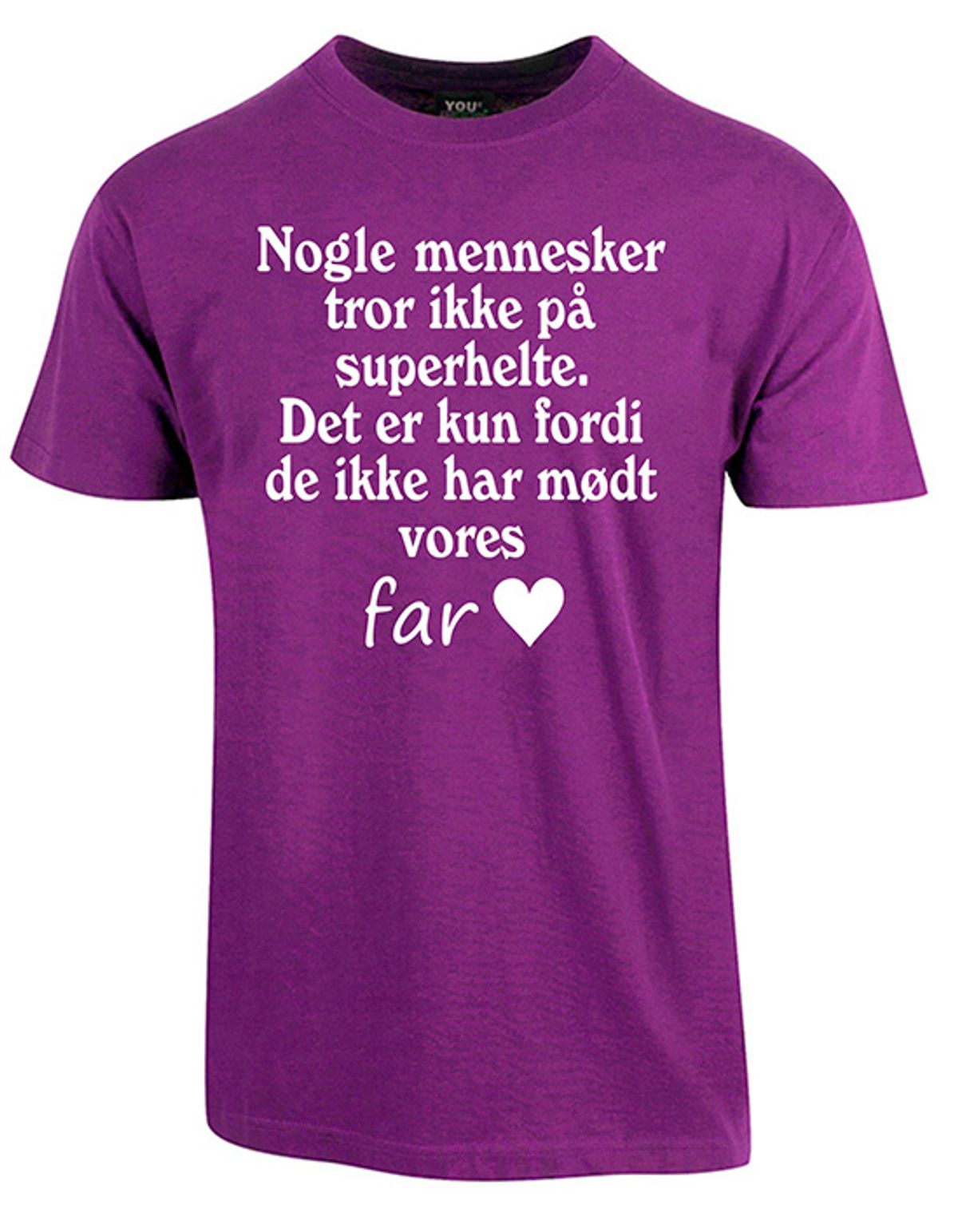 Fars dag t-shirt - Lilla