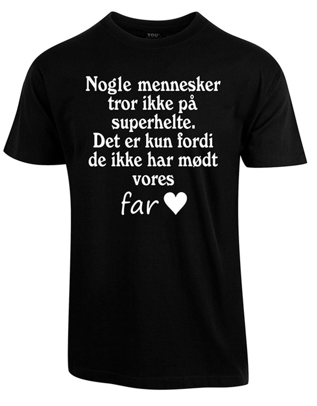 Fars dag t-shirt - Sort