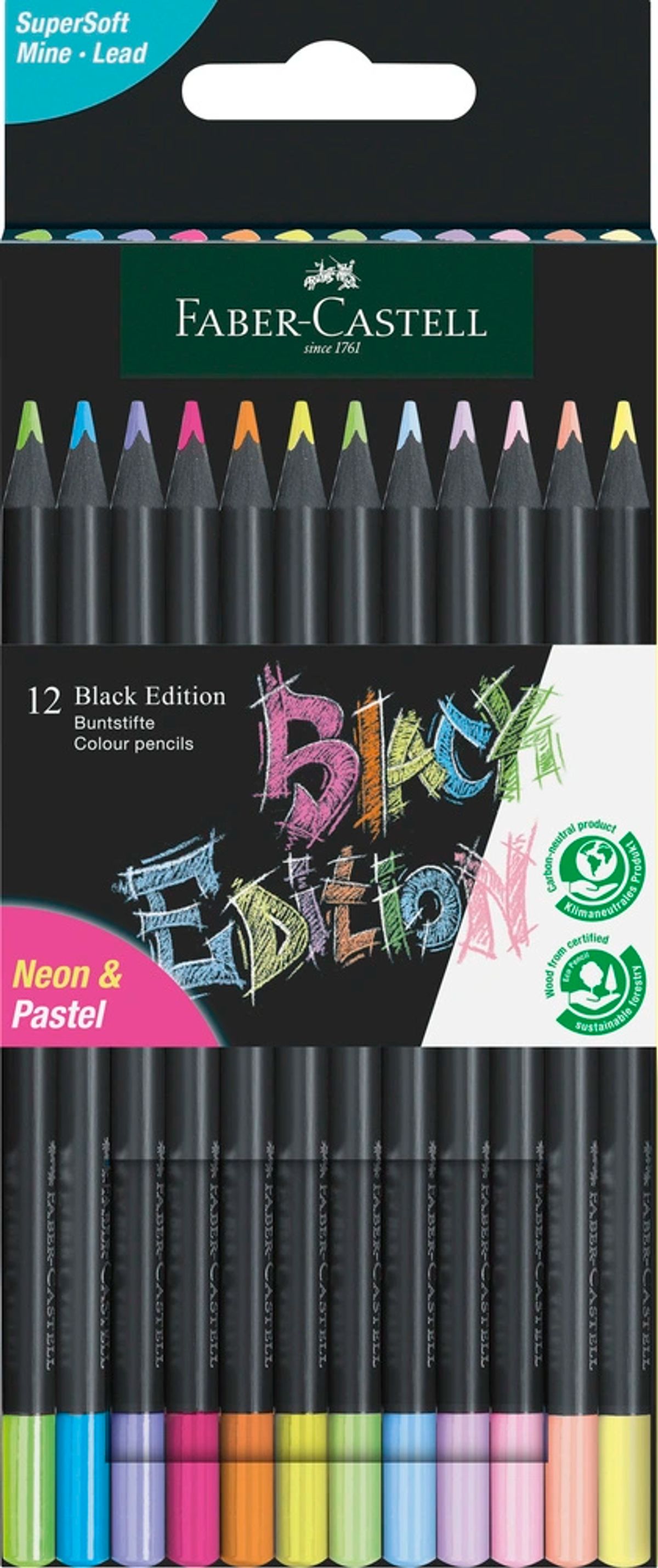 Farveblyant black edition Faber-Castell