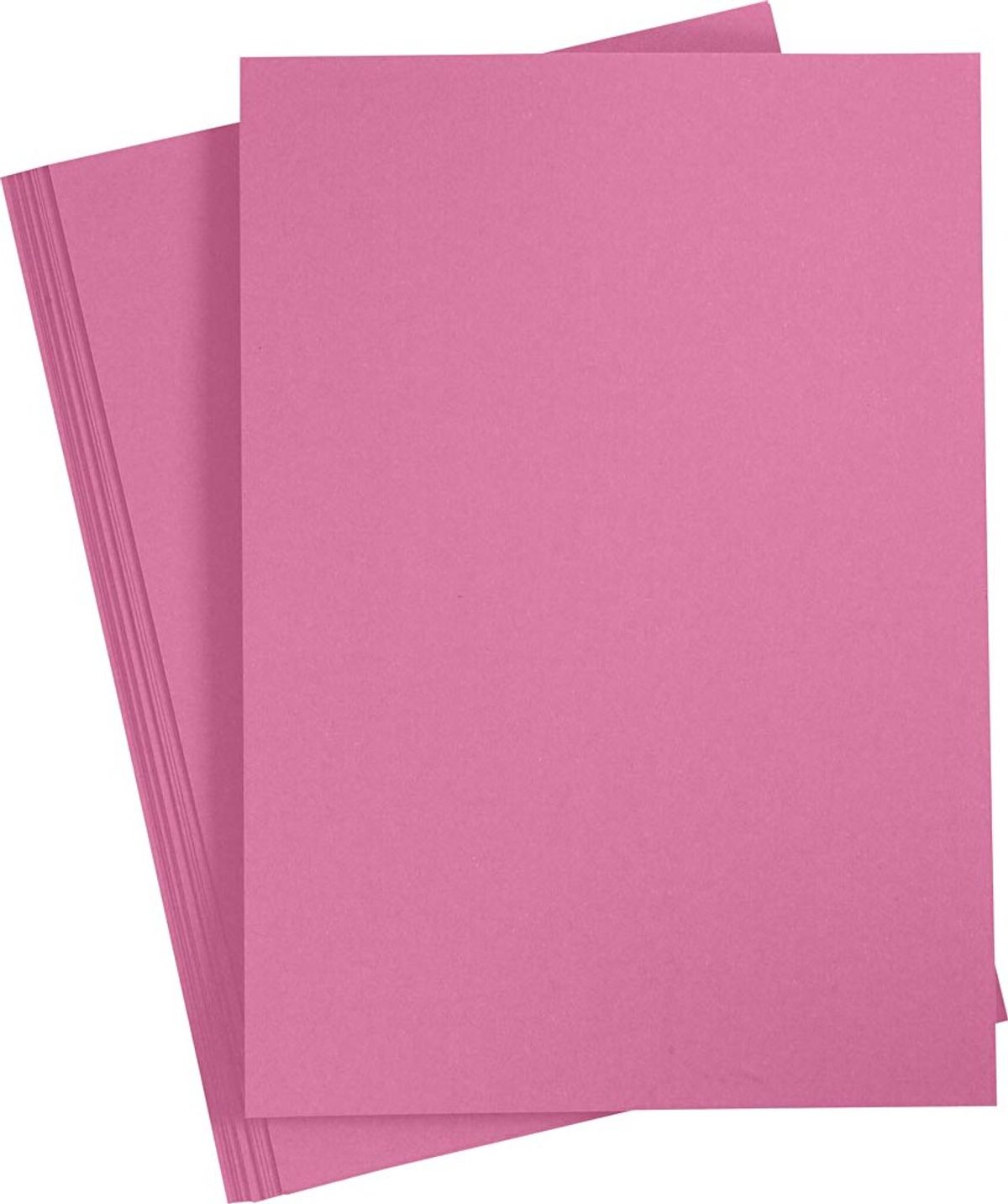 Farvet Papir - A4 - 210x297 Mm - 80 G - Pink - 20 Stk.