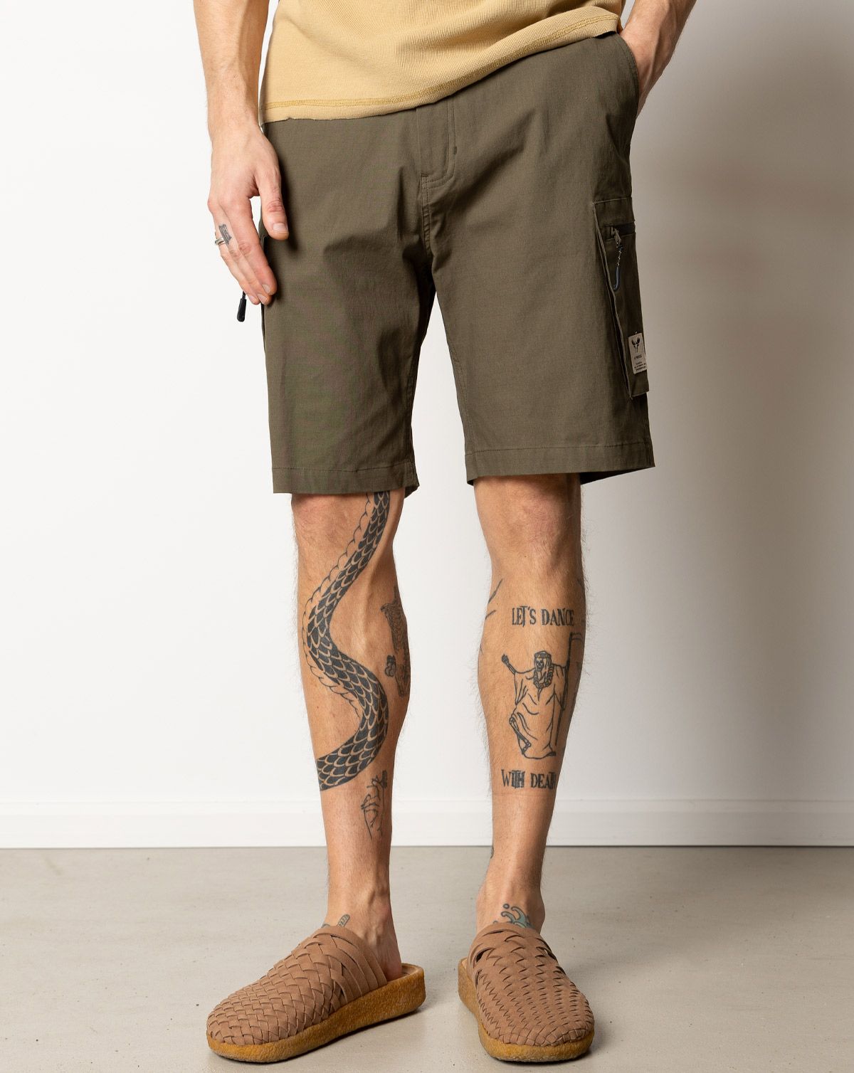 Fat Moose Pavement Ripstop Shorts Army Grøn