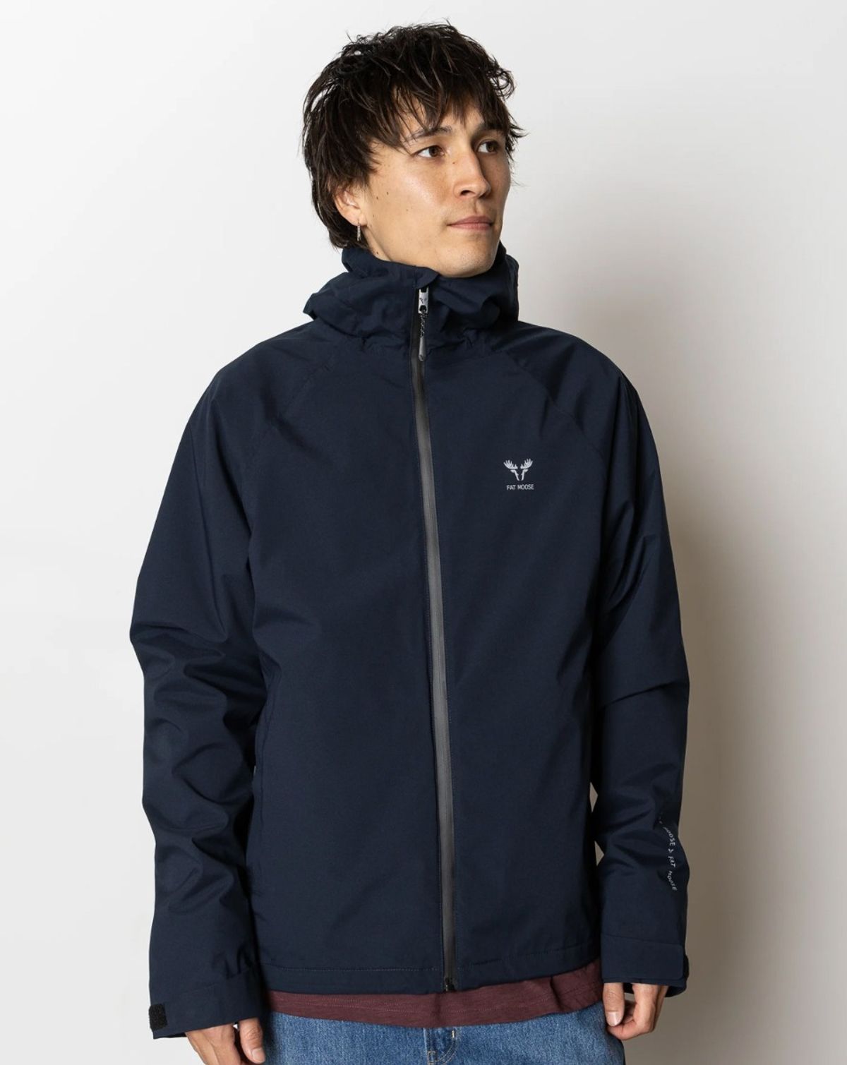 Fat Moose Sky Shell Vinterjakke Navy