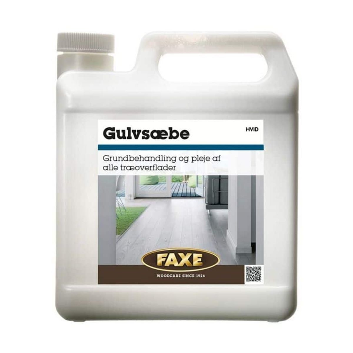 FAXE Gulvsæbe Hvid - 1 liter