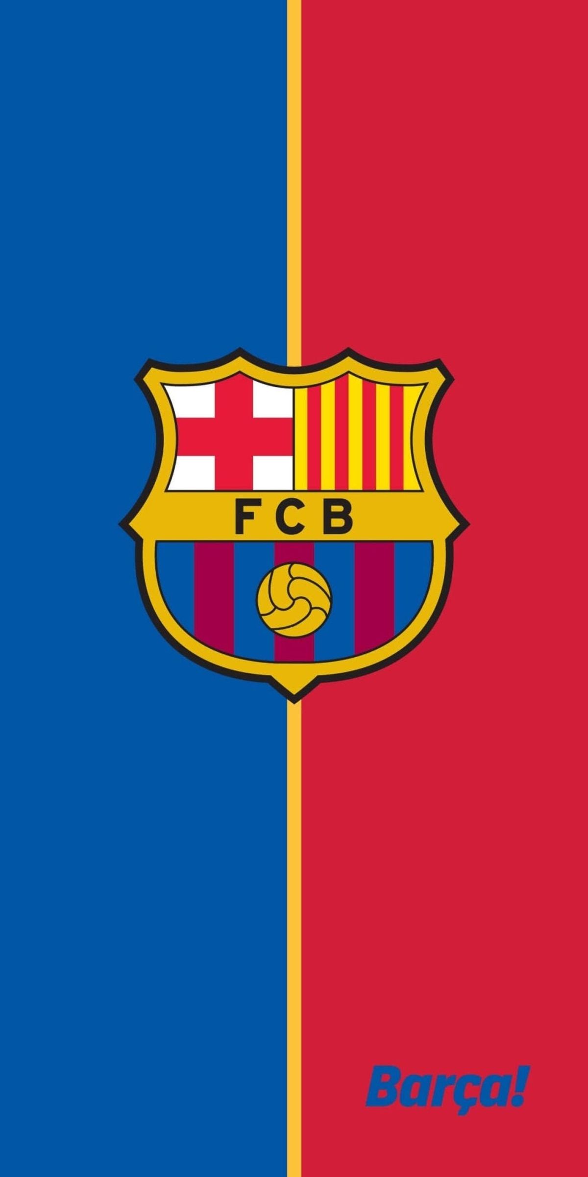 FC Barcelona badehåndklæde - 70x140 cm.