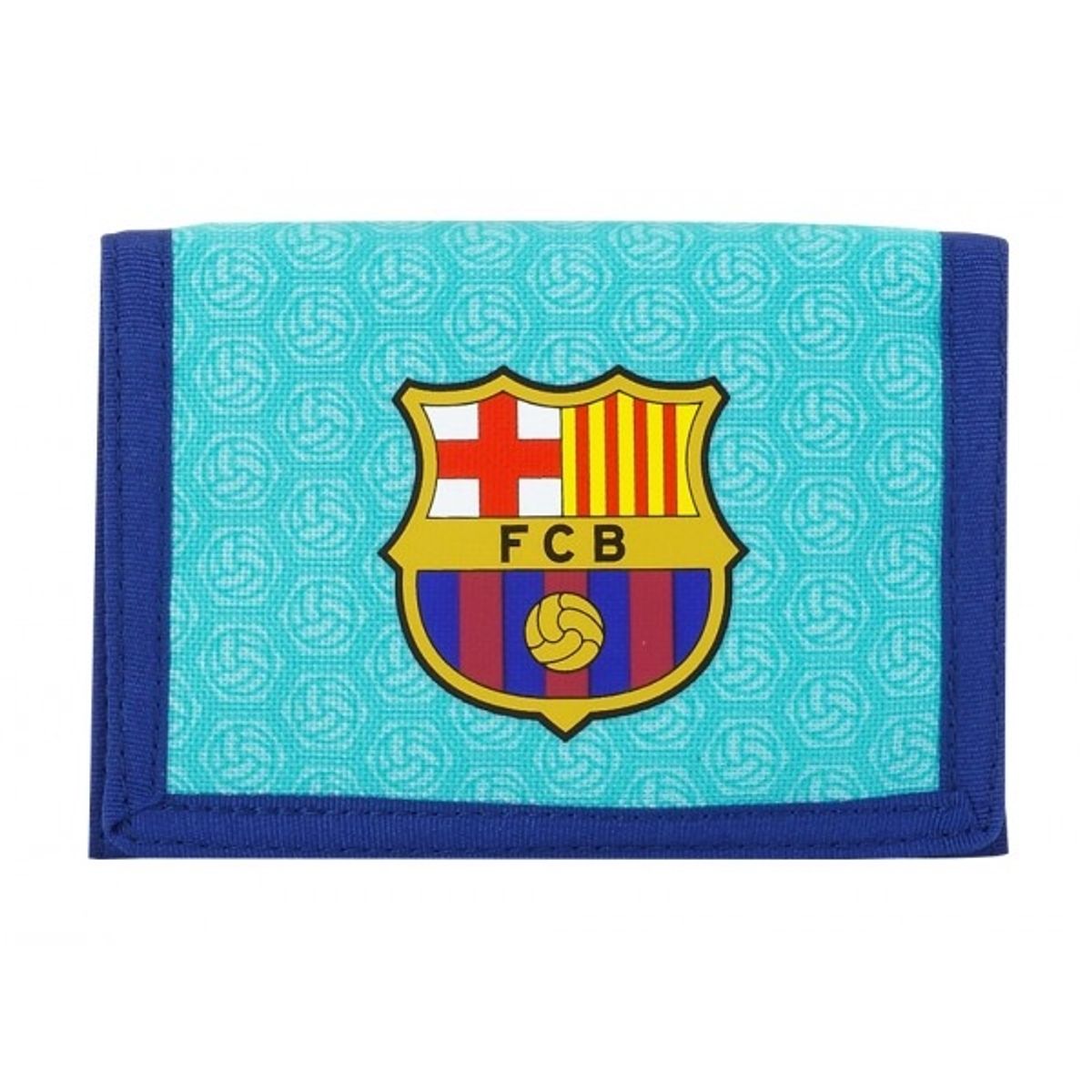 FC Barcelona wallet - turquoise blue-one-size