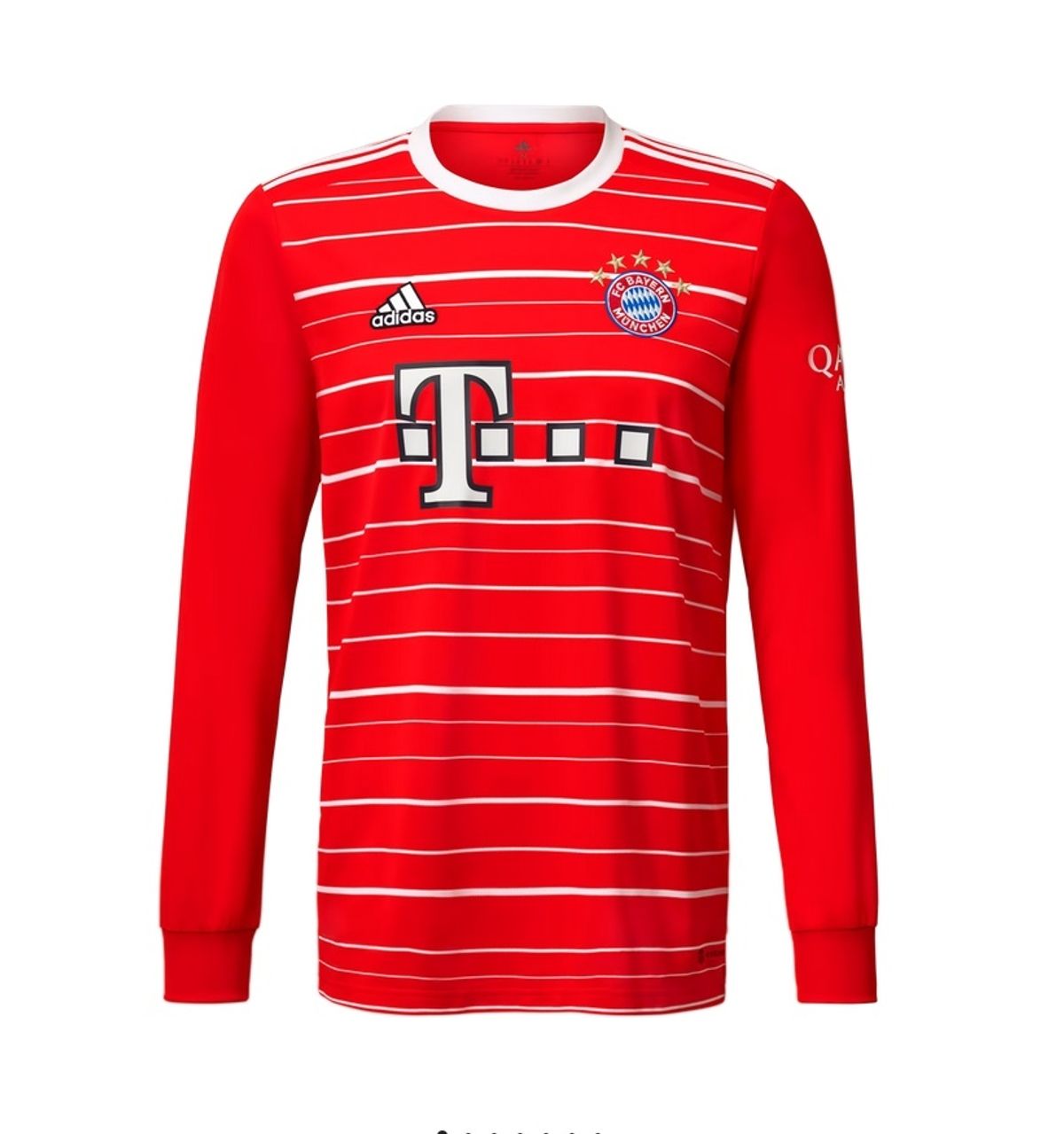 FC Bayern Munich home jersey L/S 2022/23 - by Adidas-L