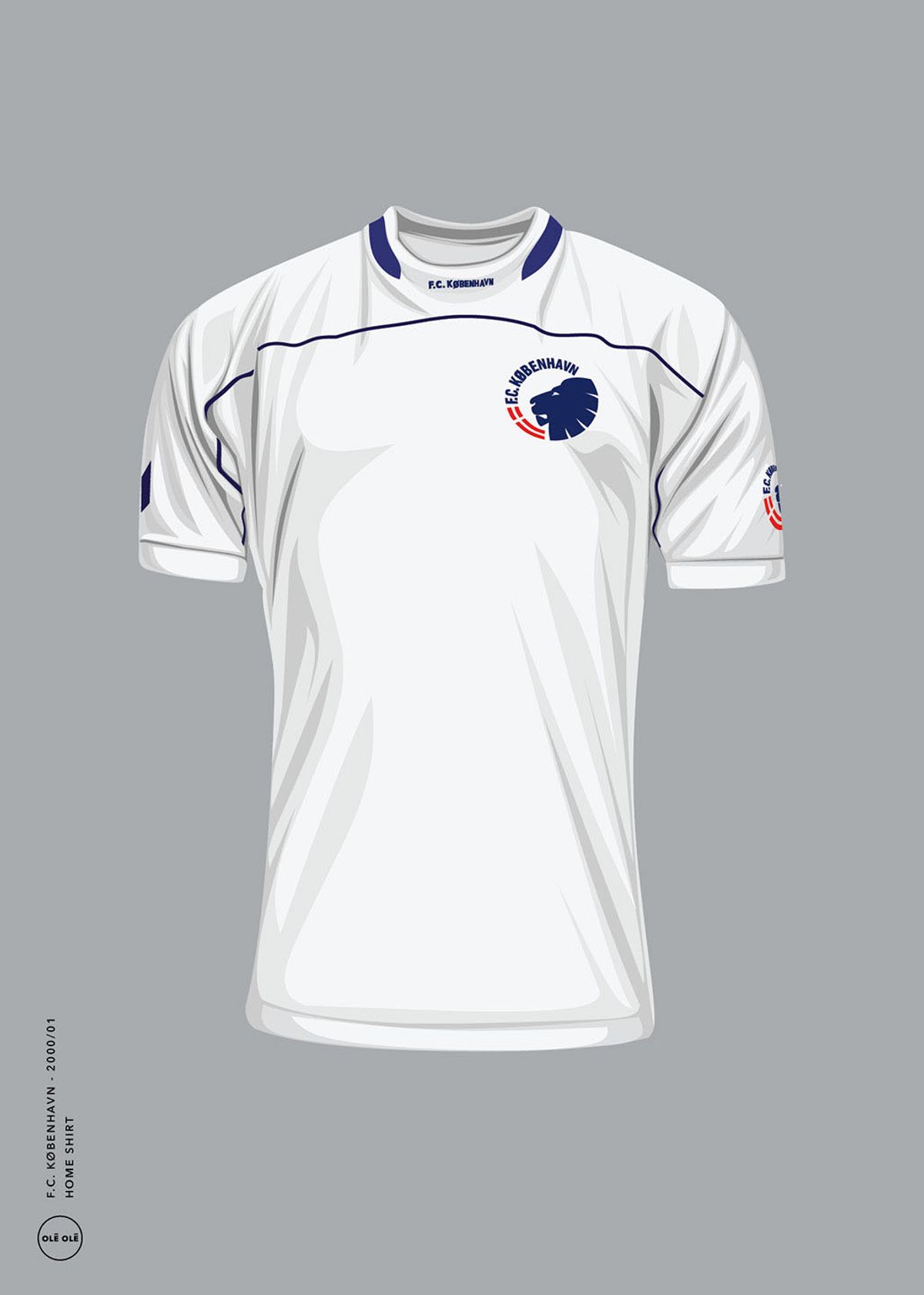 FCK - Home Shirt 2000/01 af Ol? Ol?