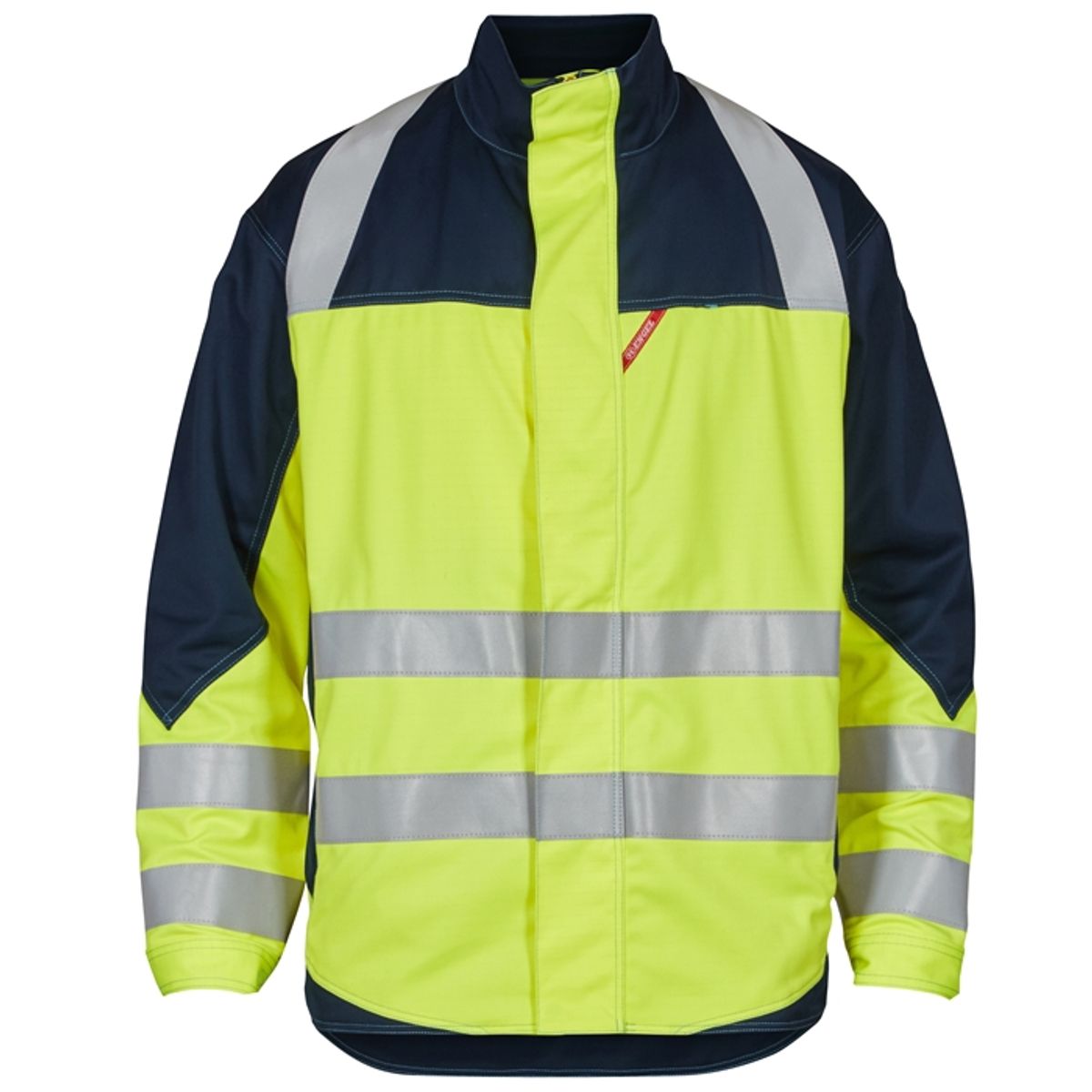 Fe-engel Safety+ Jakke En 20471 - Gul/marine-3xl