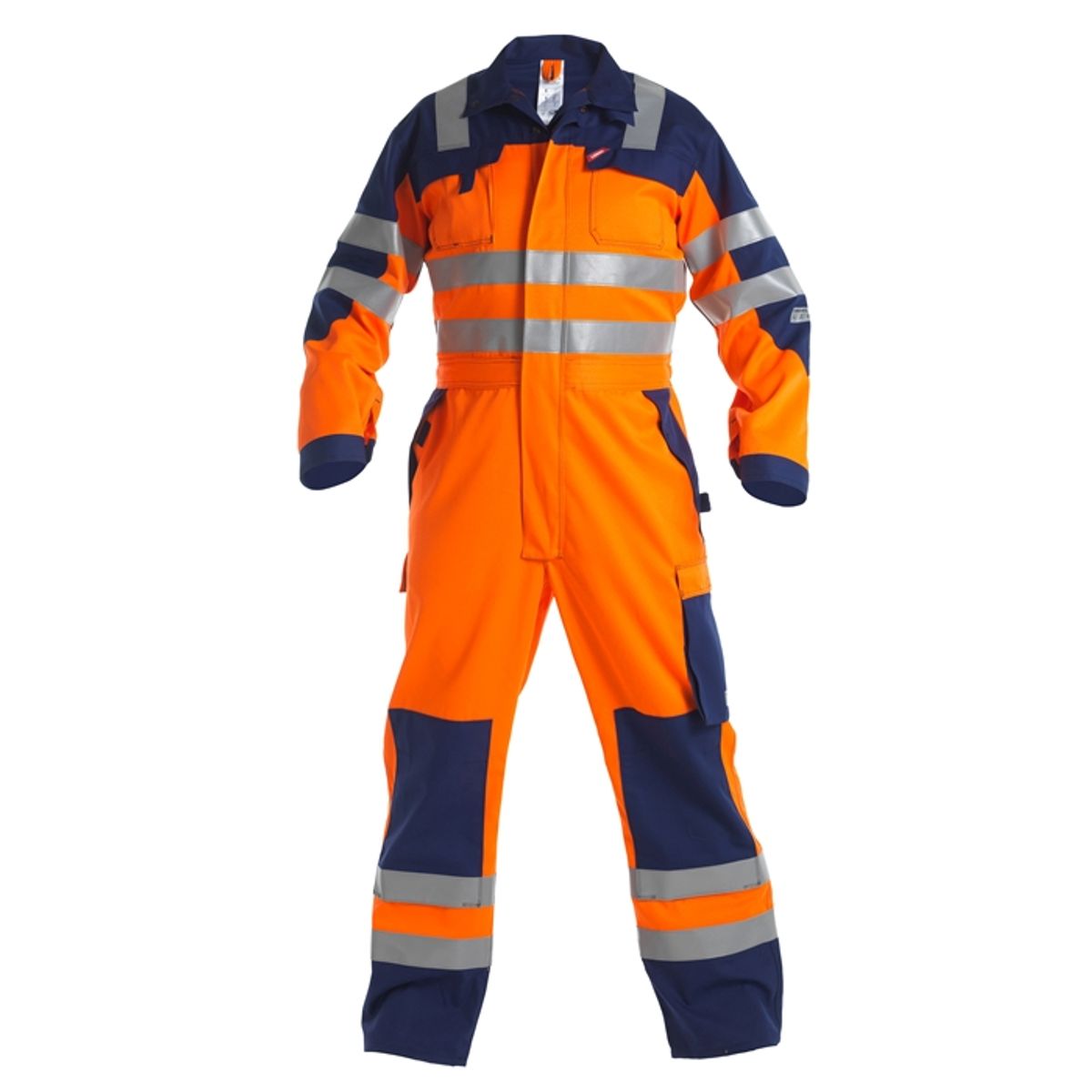 Fe-engel Safety+ Kedeldragt En 20471 - Orange/marine-l