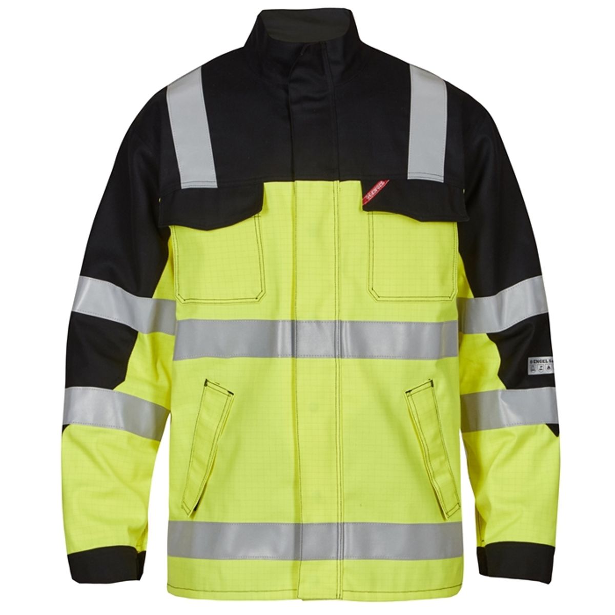 Fe-engel Safety+ Lysbuejakke En 20471 - Gul/sort-4xl