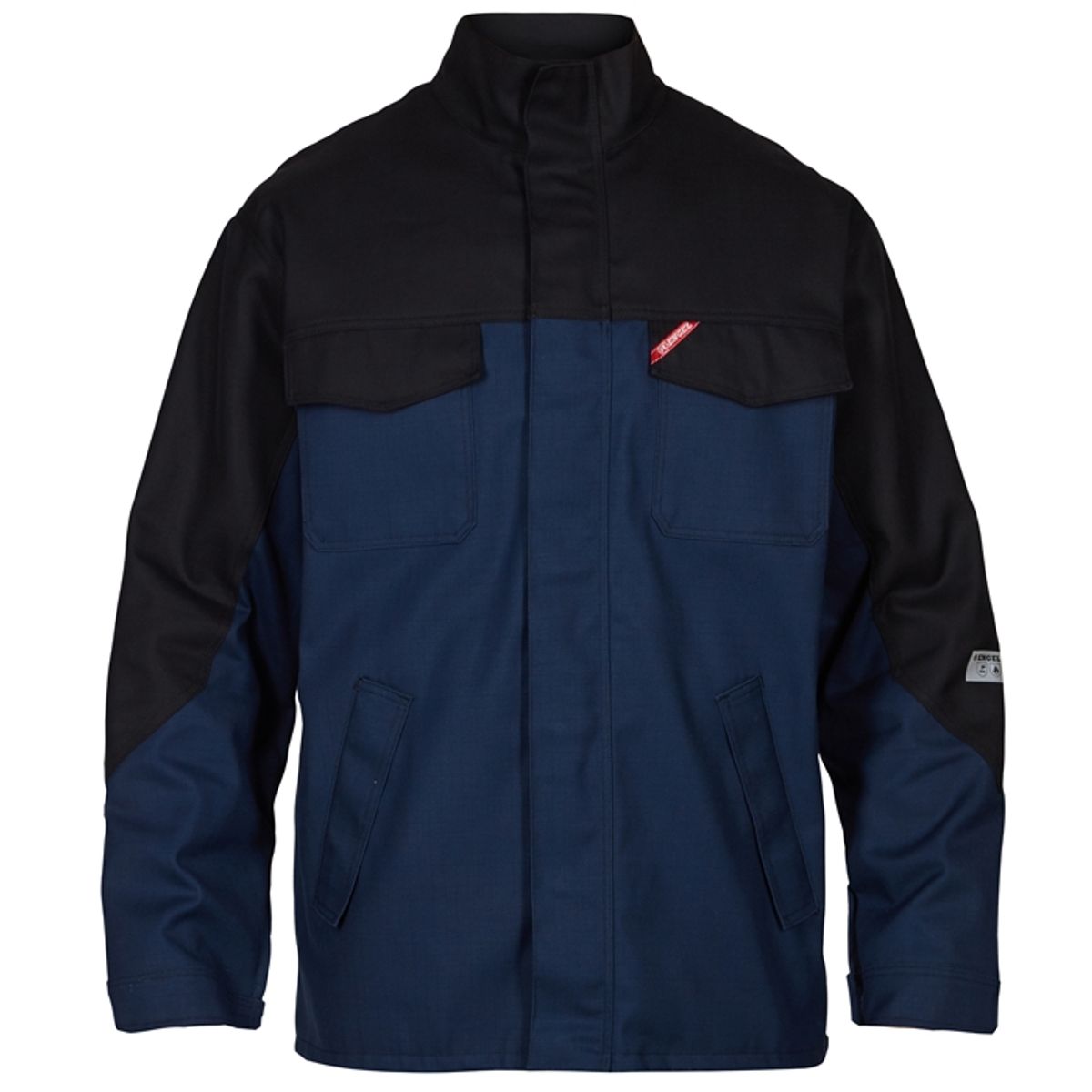 Fe-engel Safety+ Lysbuejakke - Marine/sort-3xl