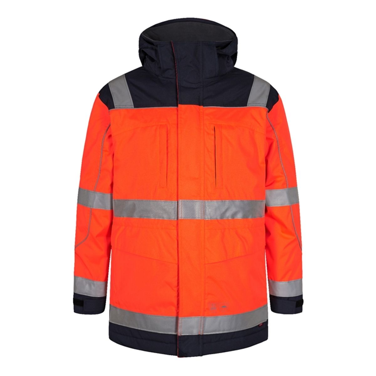 Fe-engel Safety Parkajakke - Orange/marine-4xl