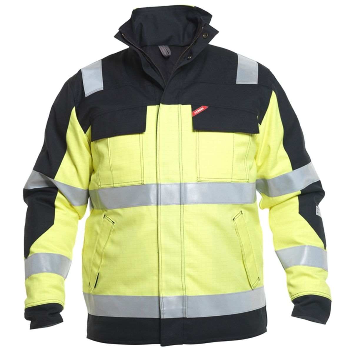 Fe-engel Safety+ Vinterjakke En 20471 - Gul/sort-2xl