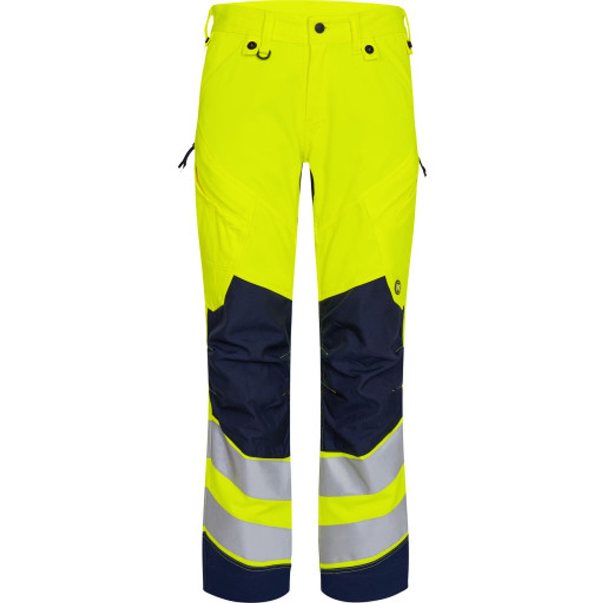 FE Engel stretch buks 2544, High-Vis, kl.2, gul/blå, str. 100