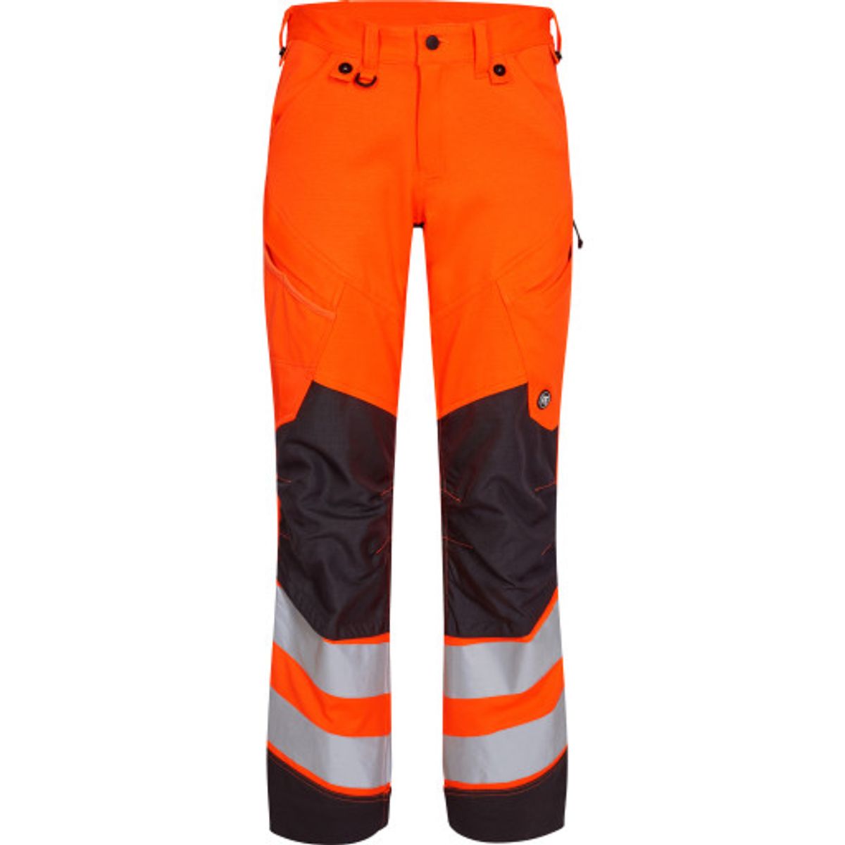 FE Engel stretch buks 2544, High-Vis kl.2, orange/grå, str.108