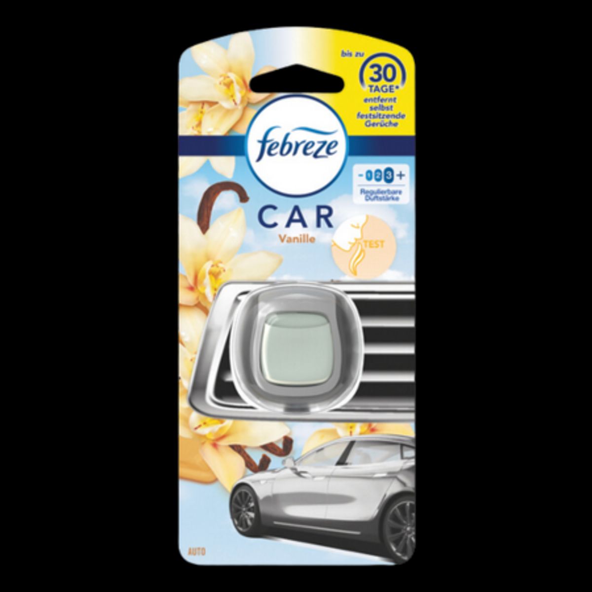 Febreze Car Air Freshener Vanilje - 2ml