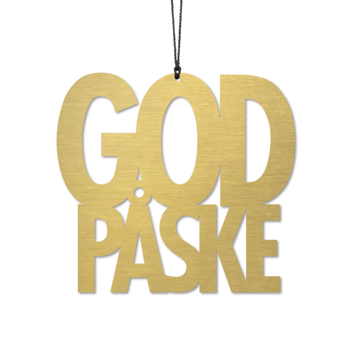 Felius Design - God Påske Messing