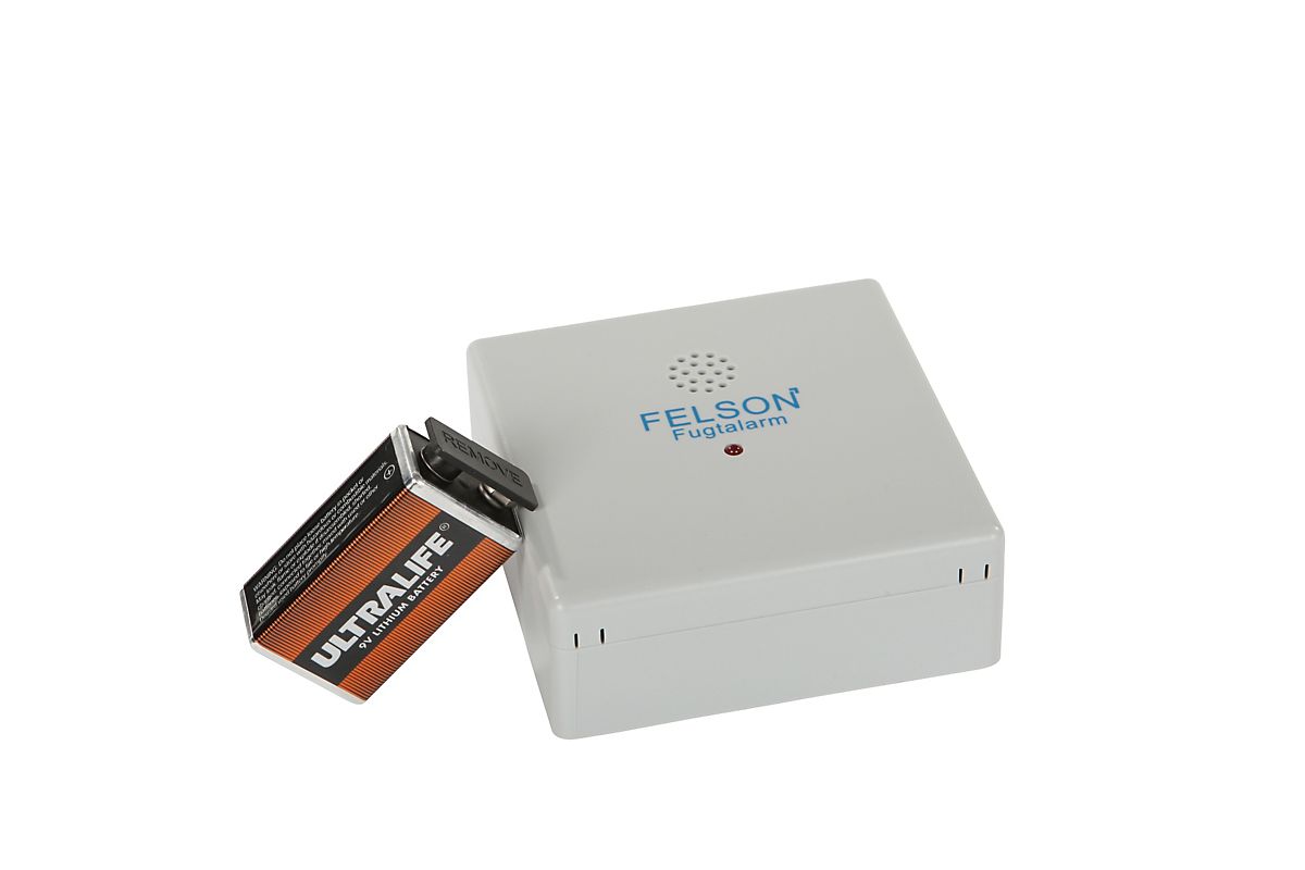 Felson fugtalarm med 9 V litium batteri. 5027S