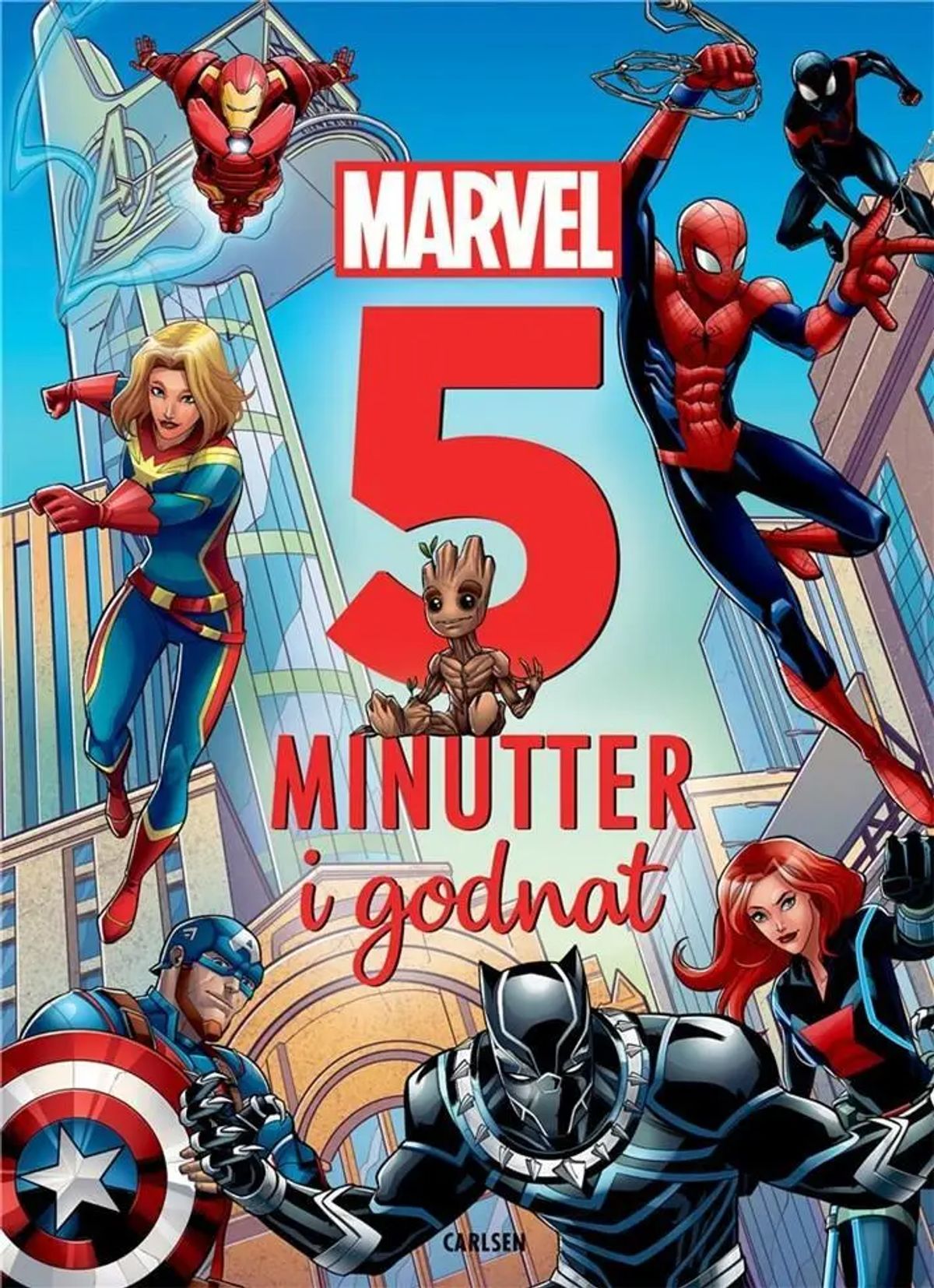 Fem minutter i godnat - Marvel