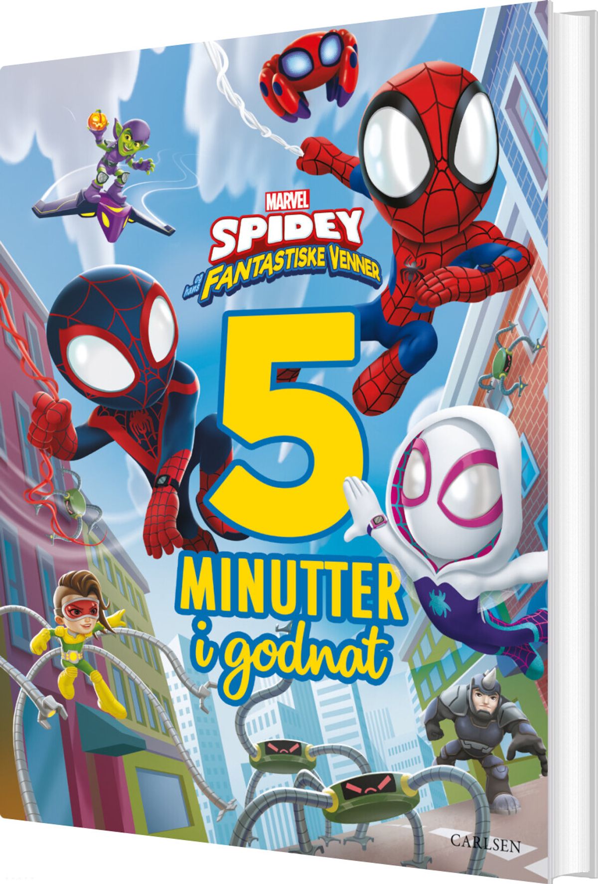 Fem Minutter I Godnat - Spidey - Märvel - Bog