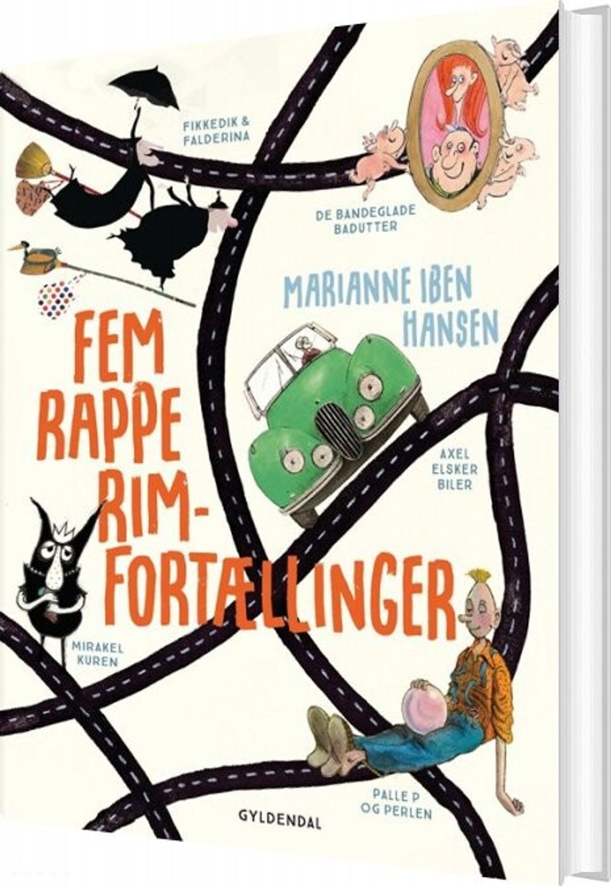 Fem Rappe Rim-fortællinger - Hanne Bartholin - Bog