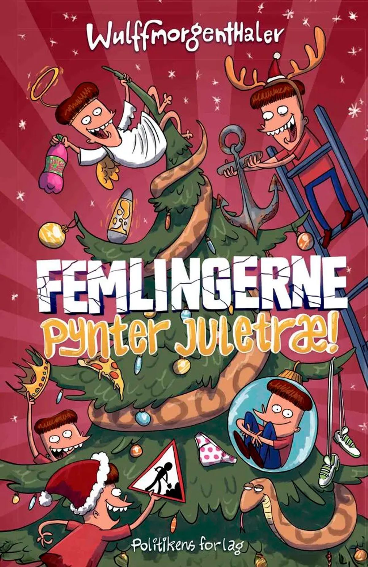 Femlingerne - pynter juletræ