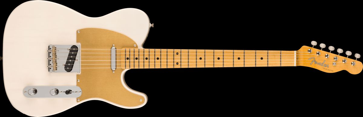 Fender JV Modified '50s Telecaster El-guitar (White Blonde)