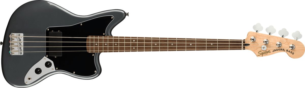 Fender Squier Affinity Jaguar El-Bas (Charcoal Frost Metallic)