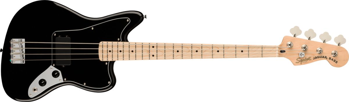 Fender Squier Affinity Jaguar El-Bas (Sort)