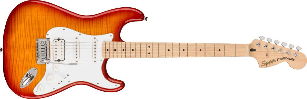 Fender Squier Affinity Stratocaster El-guitar (Sienna Sunburst)