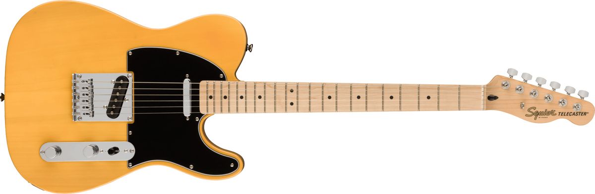 Fender Squier Affinity Telecaster El-guitar (Butterscotch Blonde)