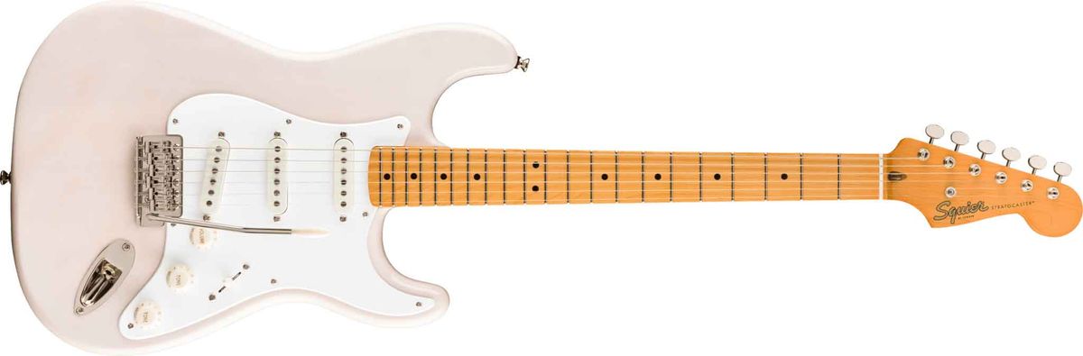 Fender Squier Classic Vibe '50s Stratocaster El-guitar (White Blonde)