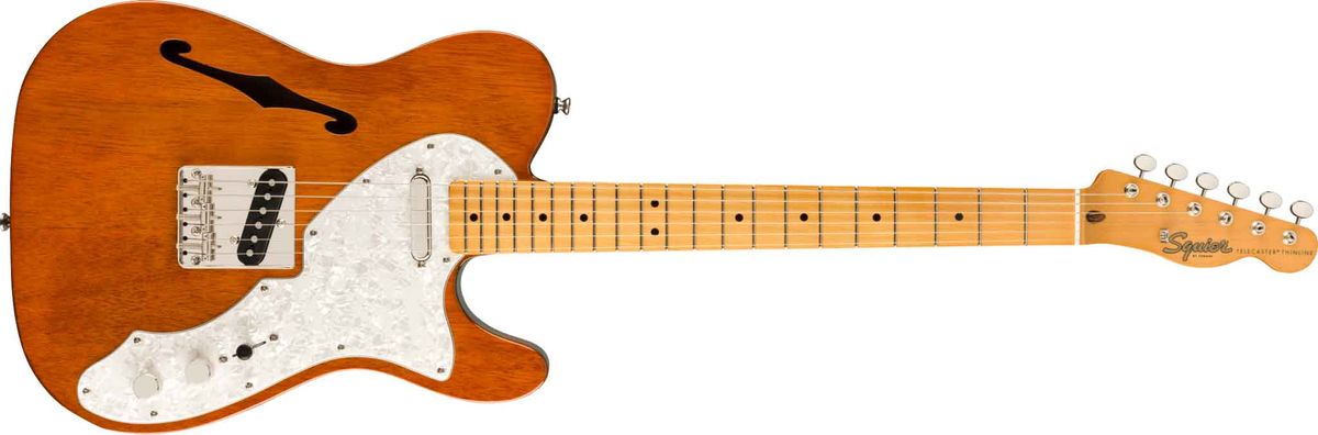 Fender Squier Classic Vibe '60s Custom Telecaster Thinline El-guiar (Natural)