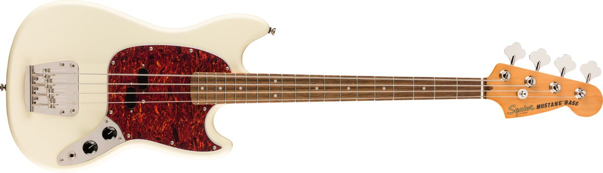 Fender Squier Classic Vibe '60s Mustang El-Bas (Olympisk Hvid)