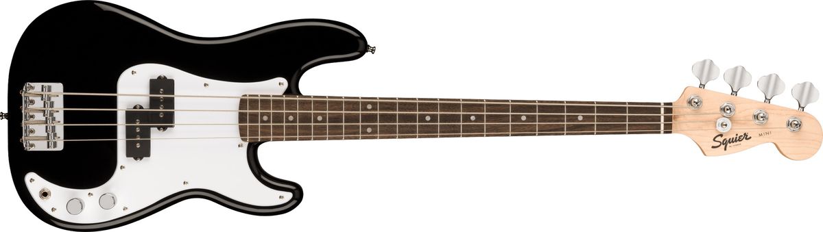 Fender Squier Mini Precision El-Bas (Sort)