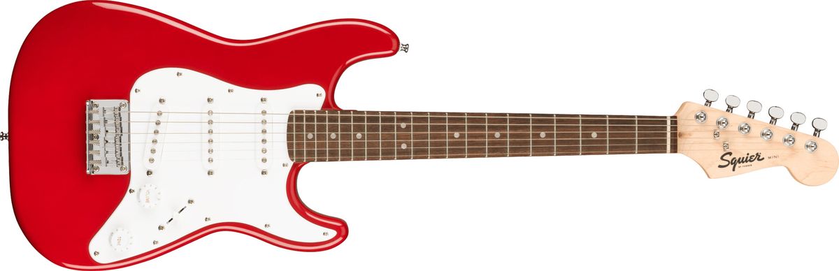 Fender Squier Mini Stratocaster El-guitar (Dakota Red)