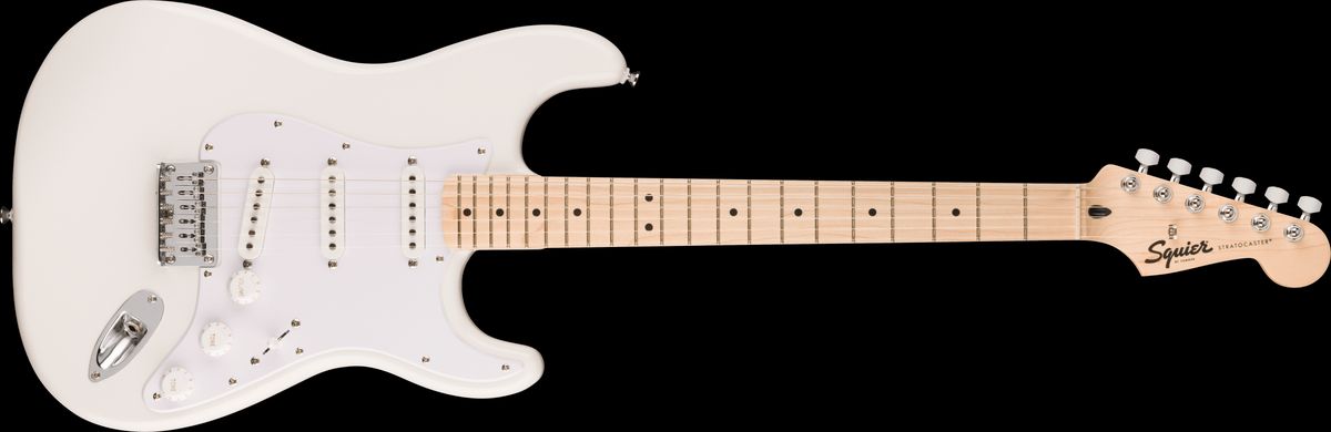 Fender Squier Sonic Stratocaster HT El-guitar (Arctic White)