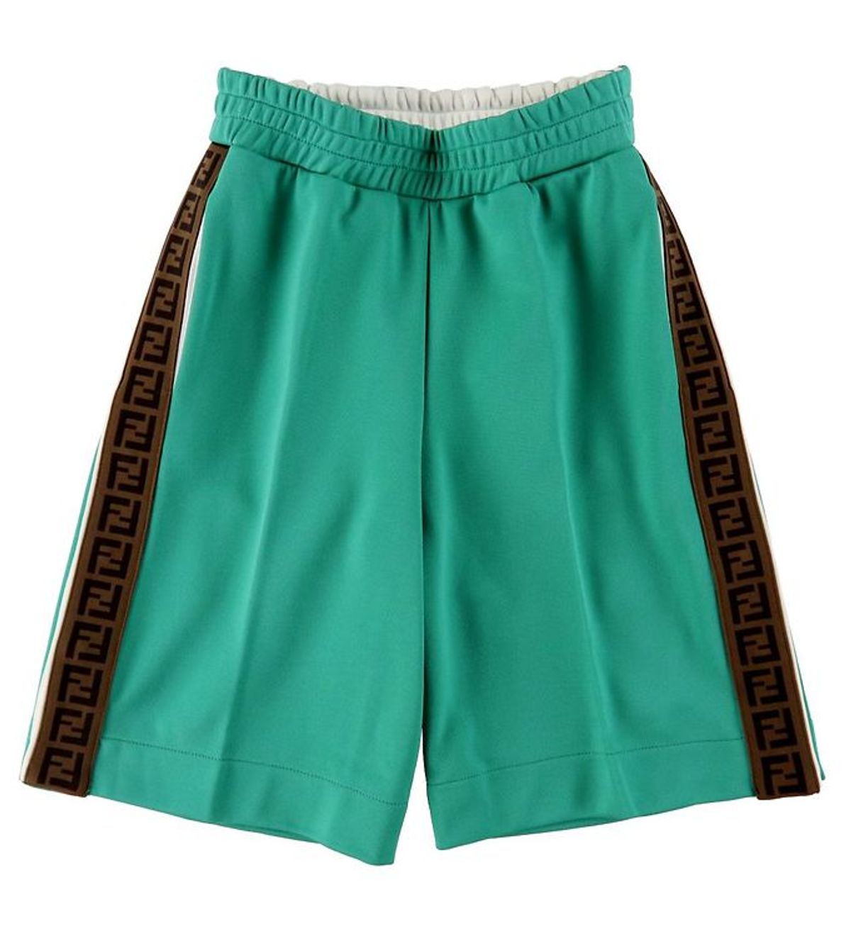 Fendi Shorts - Grøn m. Logobånd