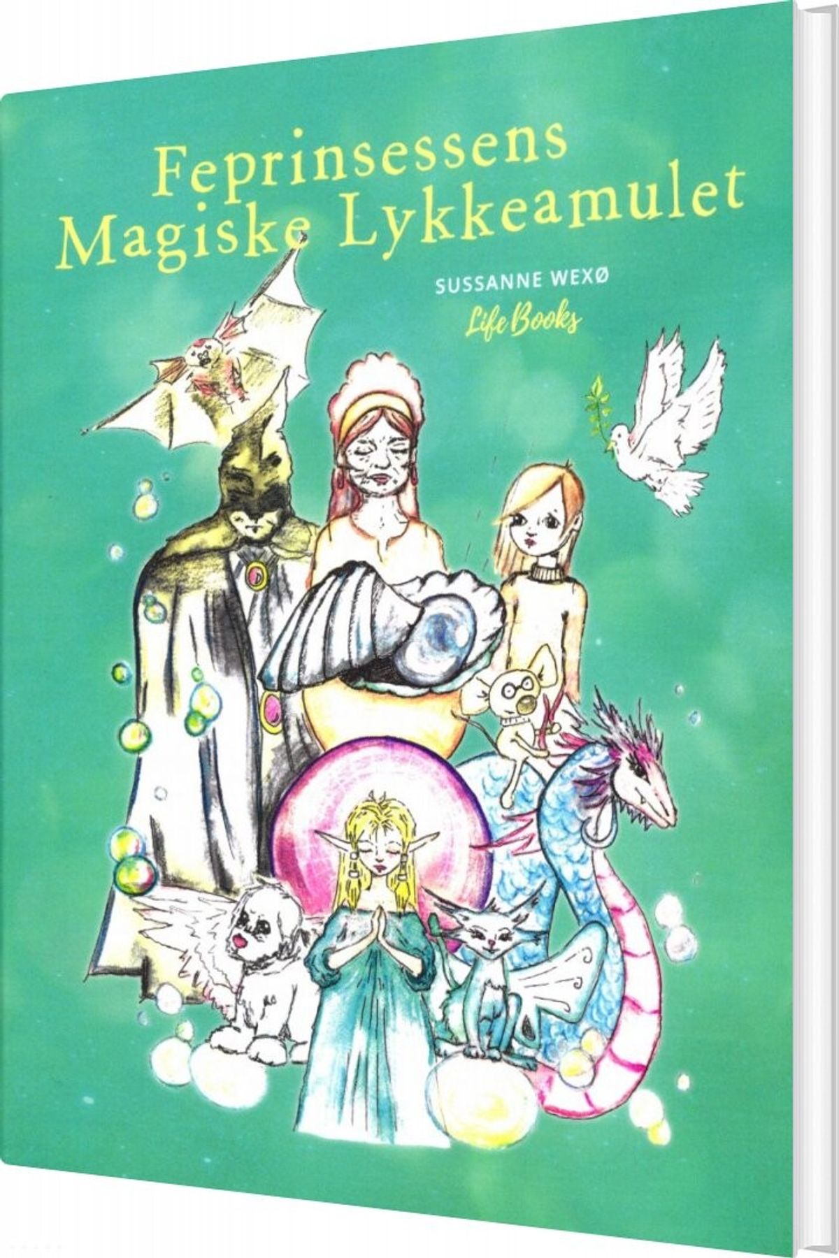 Feprinsessens Magiske Lykkeamulet - Sussanne Wexø - Bog