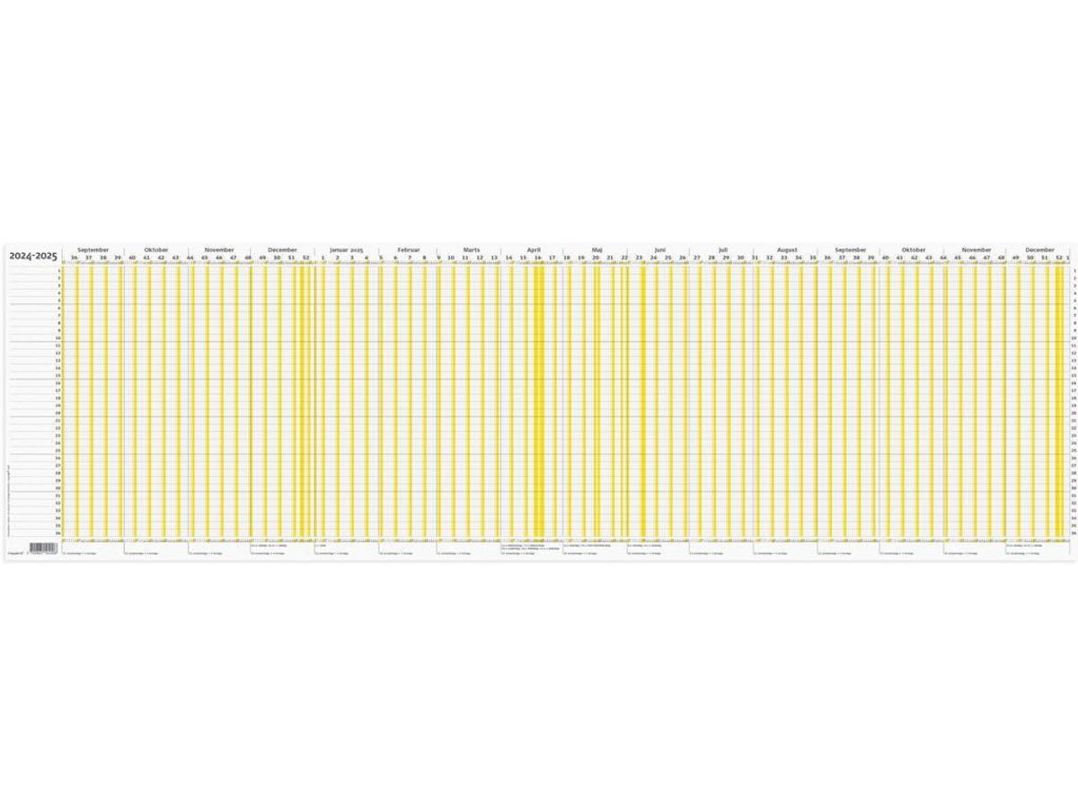 Ferie Planner 2024/2025