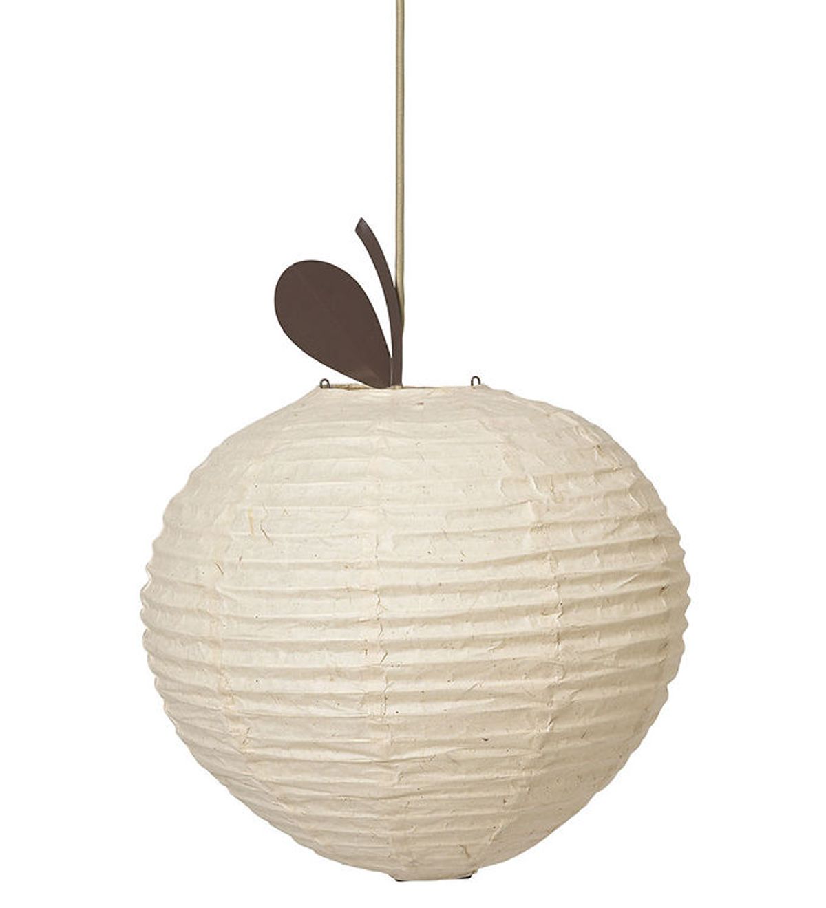 Ferm Living Lampeskærm - Apple - 41,4x48,4 cm - Natural