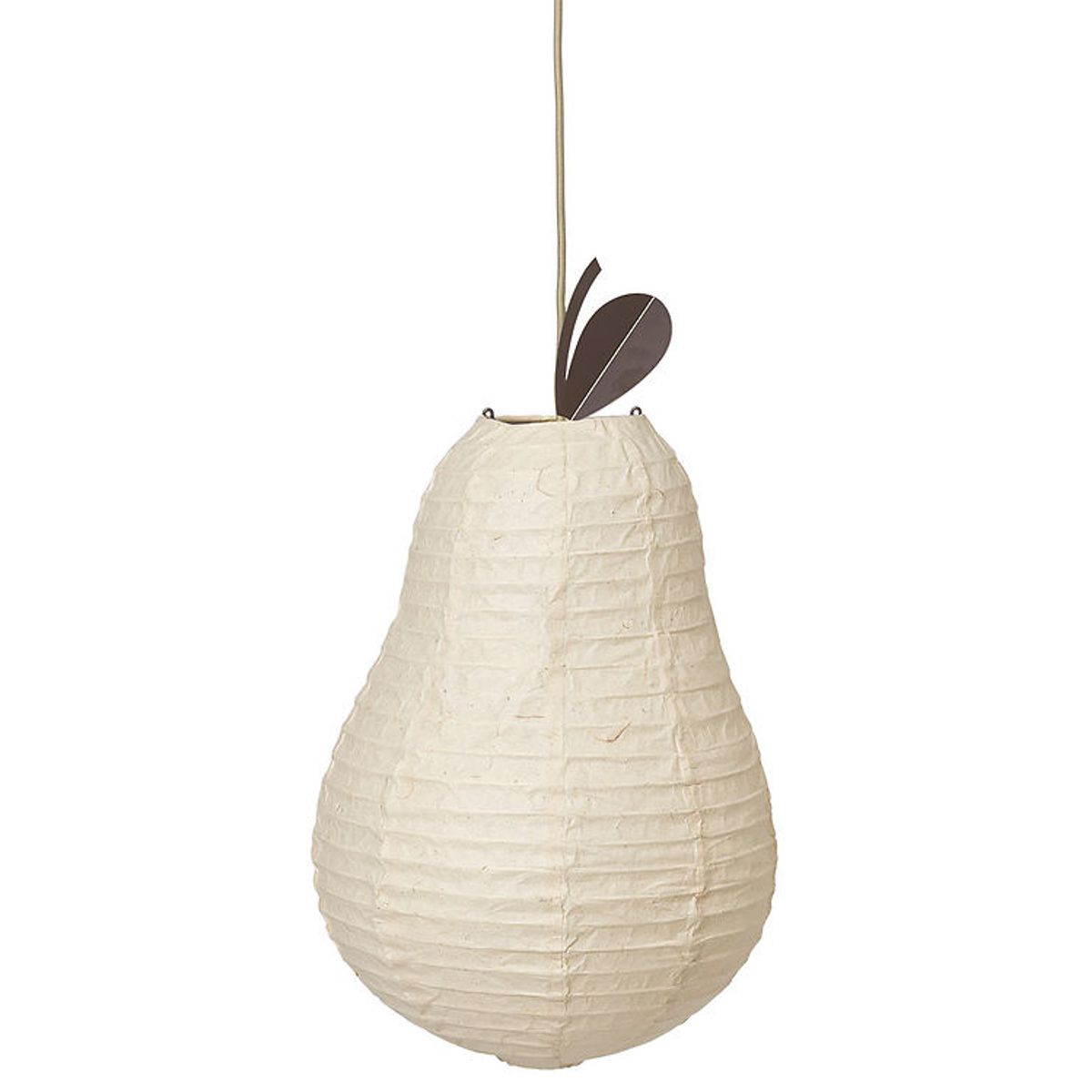 Ferm Living Lampeskærm - Pear - Natural