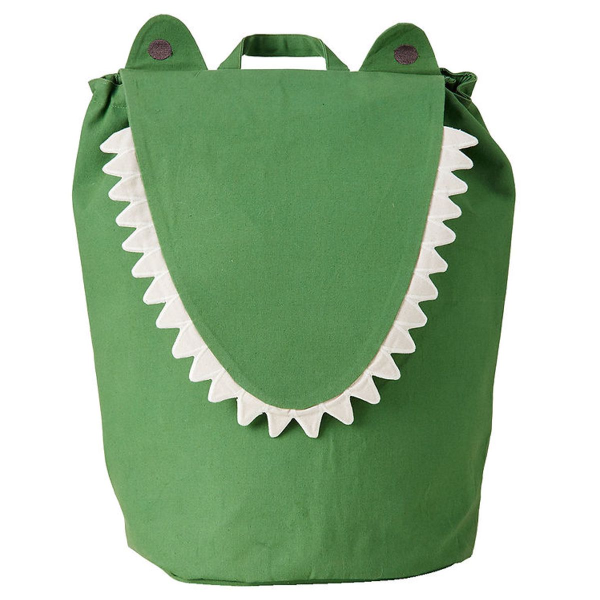 ferm Living Opbevaringskurv - Crocodile - Artichoke Green