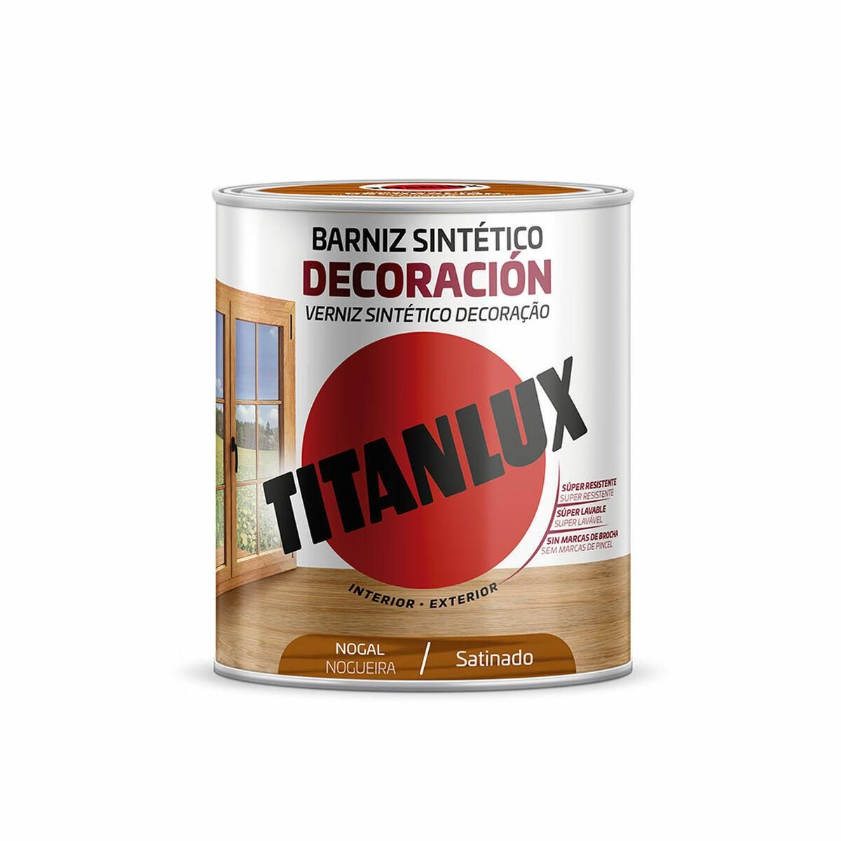 Fernis Titanlux M11100334 Valnød 750 ml Satin finish