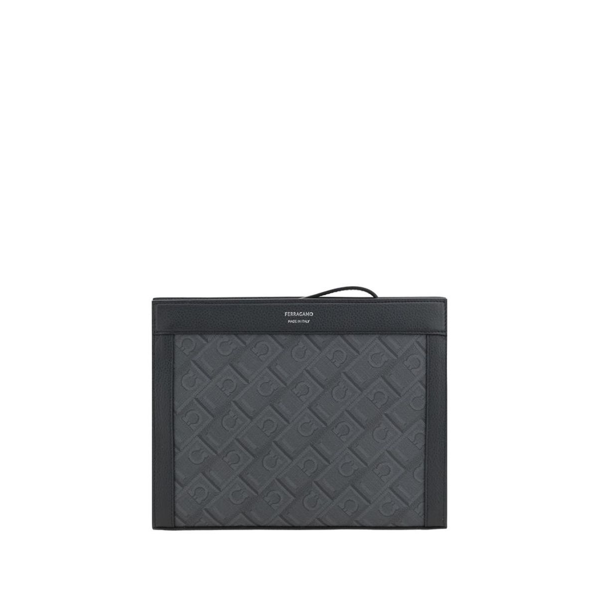 Ferragamo Gancini pattern Pouch