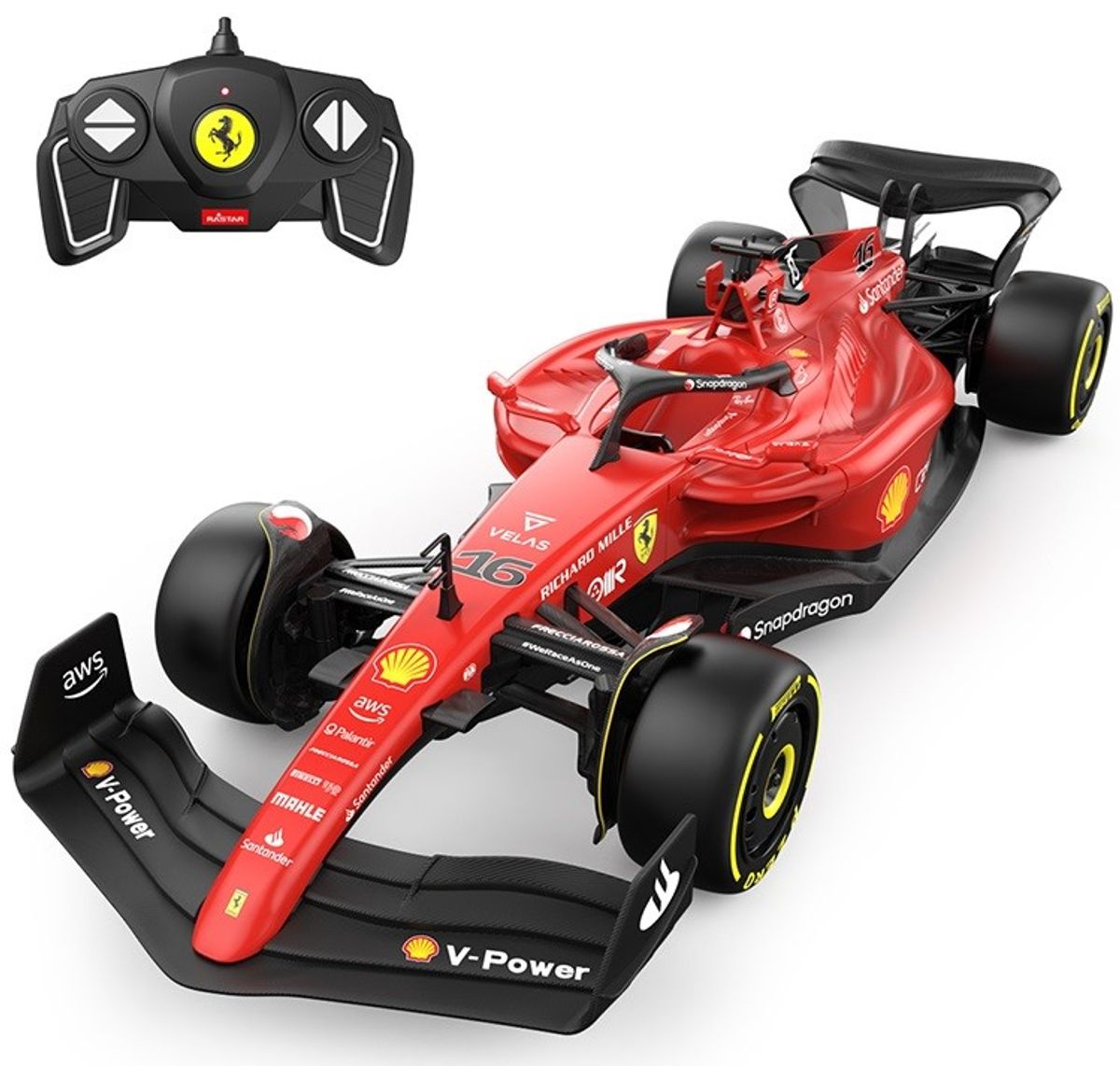 Ferrari F1 75 Fjernstyret Bil 1:18, 2.4G